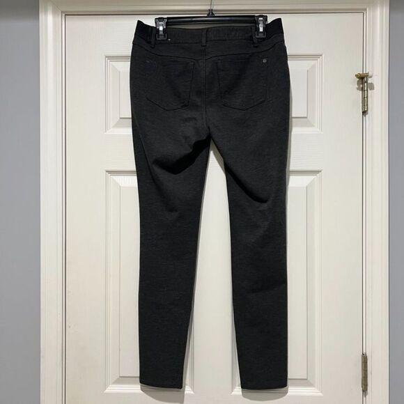 Simply Vera Vera Wang Charcoal Grey Elastic Waist Jegging Legging Pants Medium - Picture 6 of 9